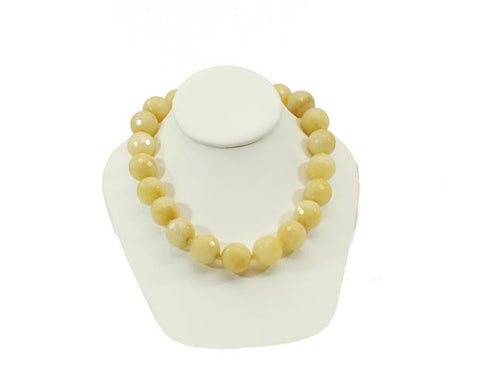 Yellow Ambronite Necklace