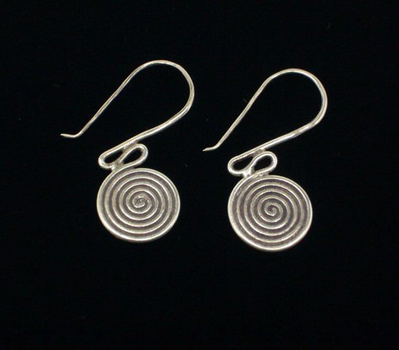 Thai Hill Tribe Silver Earrings #4