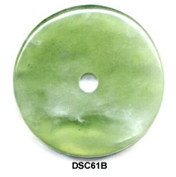 Large Pi Disc Green Soo Chow Jade DSC61B