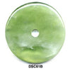 Large Pi Disc Green Soo Chow Jade DSC61B