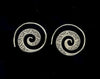 Thai Hill Tribe Silver Earrings #24