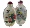 Sparrow and Peonies Decorative Bottle